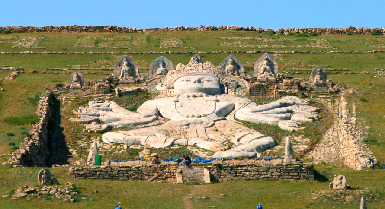 Kì lạ tượng Phật bằng đá bí ẩn nhất Mông Cổ