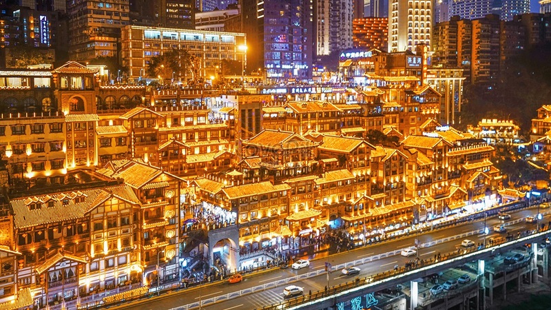 TOUR TRÙNG KHÁNH – GẤU TRÚC HỒNG NHAI ĐỘNG- TỪ KHÍ KHẨU-CỬU TRẠI CÂU
