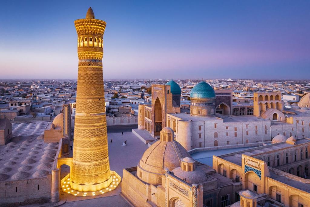 Tháp Bukhara (Uzbekistan) – Nơi Thành Cát Tư Hãn Phải Cúi Đầu Trước Sức Mạnh Văn Minh