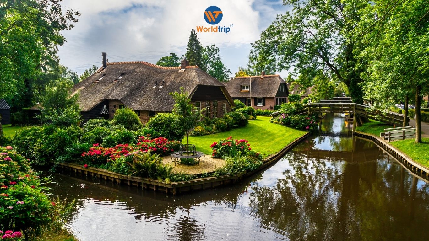GIETHOORN - NGÔI LÀNG CỔ TÍCH KHÔNG Ô TÔ TẠI HÀ LAN