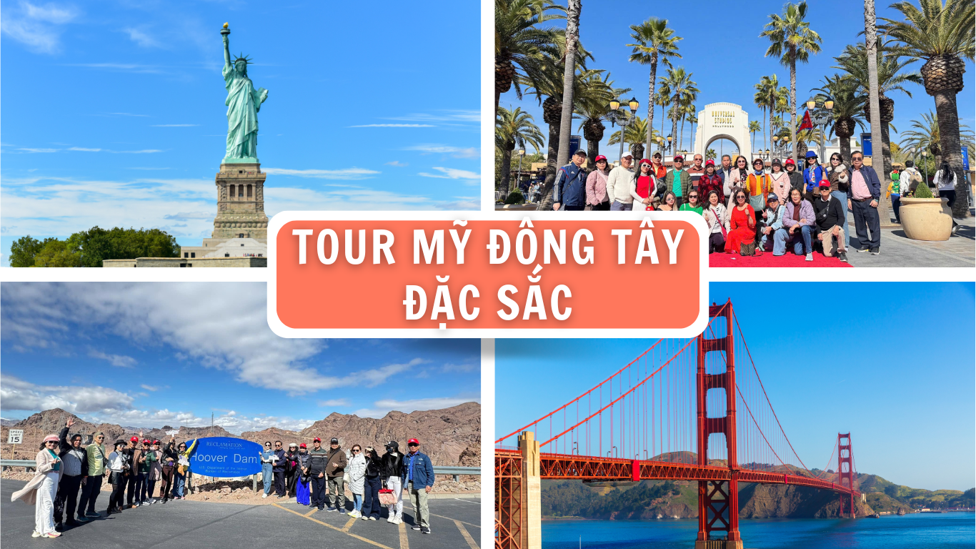 TOUR MỸ ĐÔNG TÂY ĐẶC SẮC