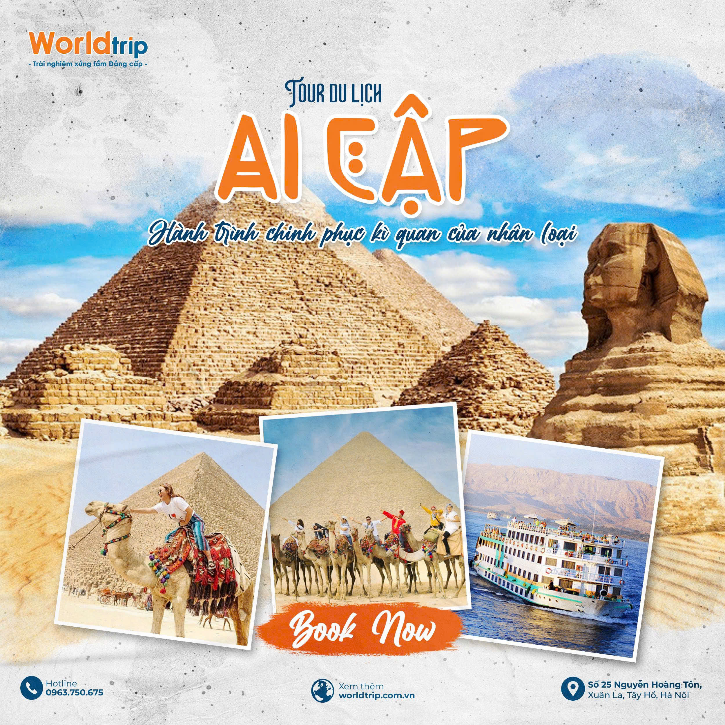 TOUR AI CẬP - QATAR 11 NGÀY 10 ĐÊM: CAIRO-ASWAN-EDFU-LUXOR-HURGHADA BIỂN ĐỎ-DOHA